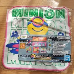 ミニオン タオル 約25cm x 25cm☆一番くじ