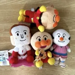 アンパンマン ぬいぐるみ まとめ売り 4個セット