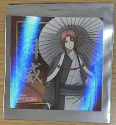 銀魂 吉原大炎上 椿の花 ブシロード 神威 特典 ホログラムステッカー