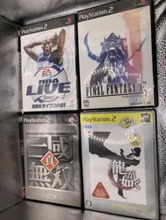 PS2 ソフト　4本セット