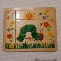 はらぺこあおむし　木製ジグソーパズル