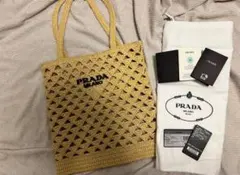 PRADA クロシェ トートバッグ