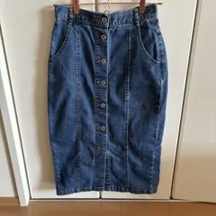 LE DENIM SLOBE IENA デニムタイトスカートのサムネイル