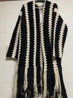 限定価格！メゾンスペシャル ニットカーディガン ストライプ