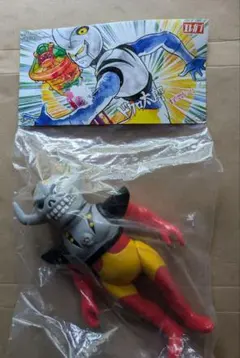 ドクロ太郎イカリ エレガブ ソフビ - メルカリ