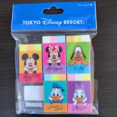 東京ディズニーリゾート キャラクター消しゴムセット　5個