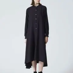 アニエスベーロンT、mizuiro ind T/Rスタンドカラーフレアワンピース