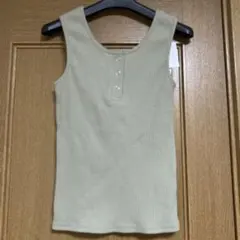 ティティベイト　新品未使用タグ付き！　2way前ボタンリブタンクトップ　Mサイズ