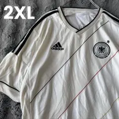 2XL adidas ドイツ代表 ノースリーブシャツ - メルカリ