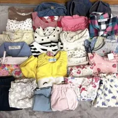 【80cm中心】女の子 子供服 23点 まとめ売り babyGAP・ユニクロ他
