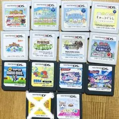 DS・3DSソフト　13本セット　まとめ売り　動作確認済