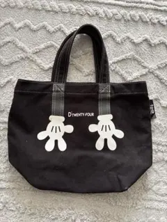 【レア品】D'24（ディ・トゥエンティーフォー）」ミッキーマウスのミニトート