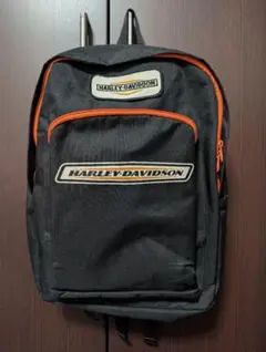【美品】HARLEY-DAVIDSON バックパック ブラック/オレンジのサムネイル