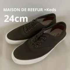 メゾンドリーファー　Keds コラボ　スニーカー　シューズ　カーキ　梨花のサムネイル