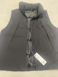 GU メンズ ダウンベスト M ブラック　木村拓哉さんセレクト