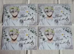 凪誠士郎 ブルーロック flower crown イラストカード 凪 4枚セット