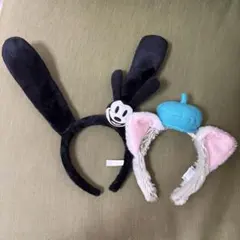 オズワルドとディズニーキャラクターのカチューシャセット