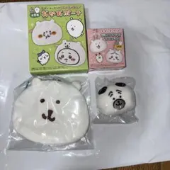 ナガノマーケット おかおポーチ、鈴入りおかおマスコット