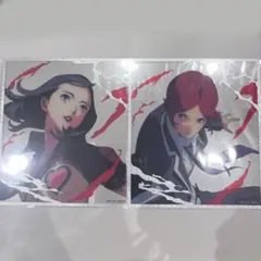 ペルソナ 30th Memoria クリア色紙　周防達哉　天野舞耶