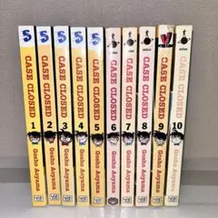 名探偵　コナン　英語版　1〜10巻セット　case closed
