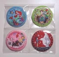 な*よ様 ディズニー刺繍缶バッジ2　リトルマーメイド・トイストーリー・キャット・