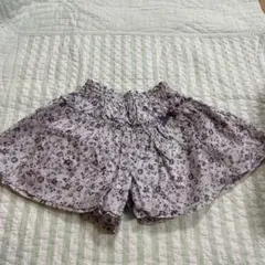 タルティーヌエショコラ　花柄キュロット110cm