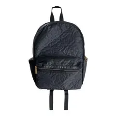 LeSportsac レスポ　パフィーブロッサムズ バックパック　リュック　黒