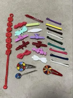 レトロ　ヘアピン