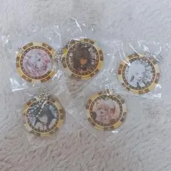 勝利の女神：NIKKE カジノチップ風キーホルダー 5種セット