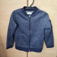 CIAOPANIC TYPY ネイビー ジップアップジャケット