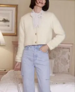 スナイデル snidel モヘアニットジャケット