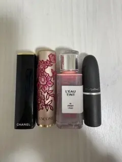 口紅セット CHANEL LANCOME MAC