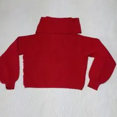 ☆ZARA　ザラ　レディース長袖ニット　ピンク　Mのサムネイル