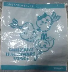 ナガノマーケット ワンカラージャガードハンドタオル　ちいかわ・ハチワレ・うさぎ