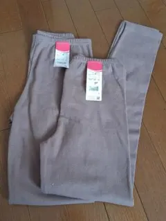 新品未使用品 ROSY SUBROSA ベージュ スパッツ M 2枚セット