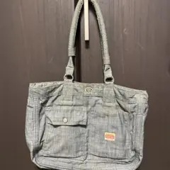 希少　PORTER 70周年記念 デニム トートバッグ　リバーシブル仕様