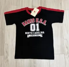 Hanes U.S.A. 半袖Tシャツ 黒140新品のサムネイル