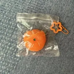 みかん スクイーズ キーホルダー