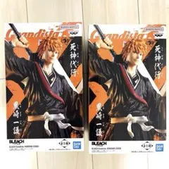 BLEACH Grandista 黒崎一護 フィギュア　プライズ　2種セット