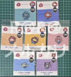 大阪万博 ミャクミャク サンリオ ピンバッジ 会場限定 7個セット