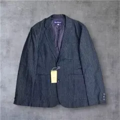 【タグ付】アーバンリサーチ デニム テーラードジャケット ストライプ L 春夏