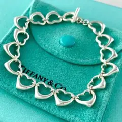 ティファニー ハートロック リンク コンビ ブレスレット 925 ACX1fe 