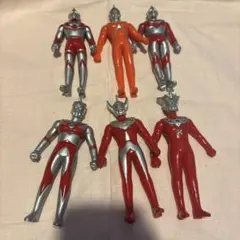 約13cm 昭和ウルトラヒーロー ソフビセット