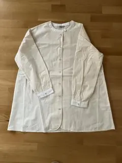 サマンサモスモス　クレリックチュニック　ストライプ柄イエロー　新品　匿名配送