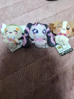 映画キミとアイドルプリキュア♪コロッとまんまるプリフェイスぬいぐるみ3体セット