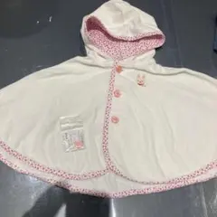 【6616】ミキハウス ポンチョ 70〜90cm