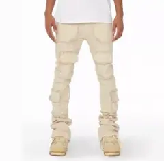 valabasas風フレアデニム　Lサイズ(32-34) 新品