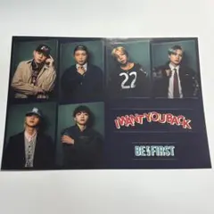 BE:FIRST BE:ST ファンミ会場限定特典　ステッカーシート