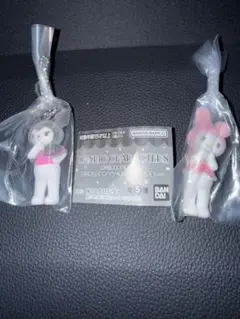 サンリオキャラクターズ　ミニチュアチャーム　ライブキャラクター　クロミ　マイメロ