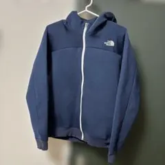 The North Face ネイビー ジップアップパーカー